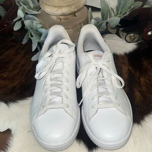 NWOT Adidas Classic White Leather Sneakers